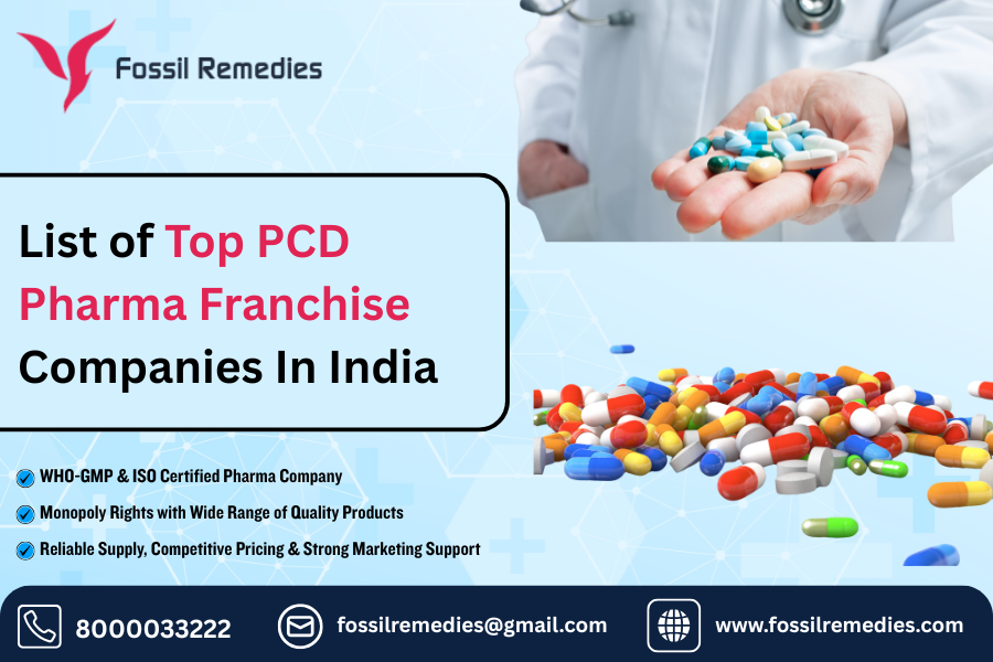 Top 10 PCD Pharma Franchise Companies in India